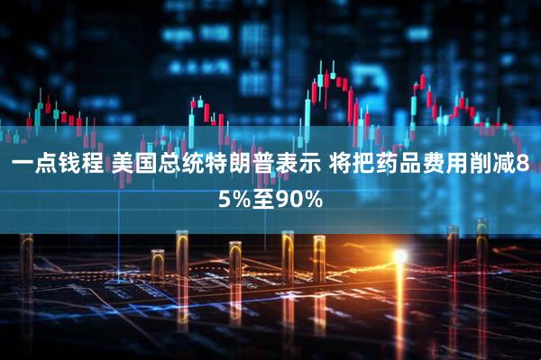 一点钱程 美国总统特朗普表示 将把药品费用削减85%至90%