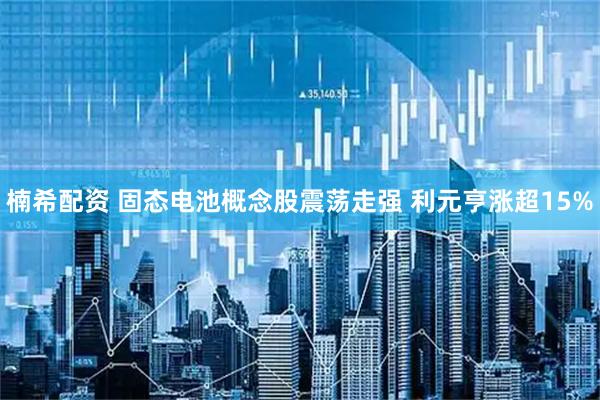 楠希配资 固态电池概念股震荡走强 利元亨涨超15%